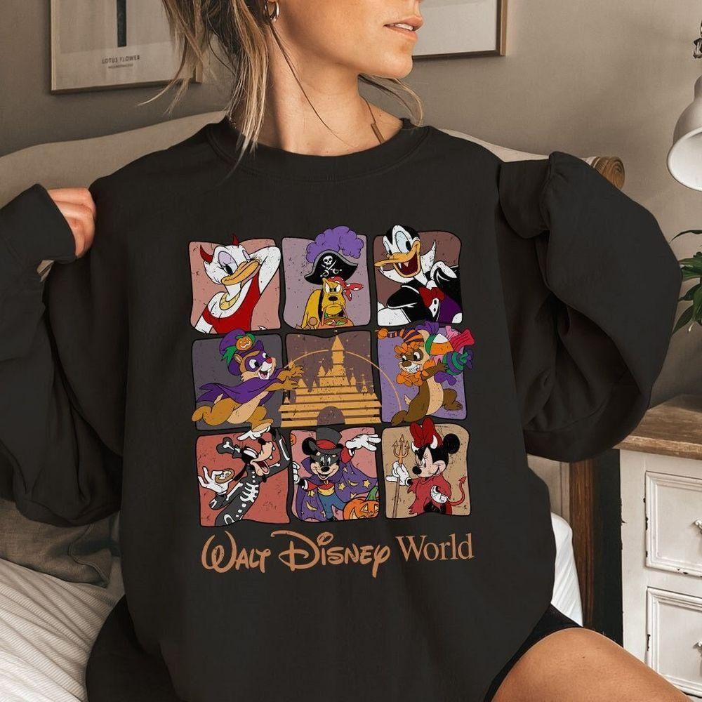 Mickey And Friends Halloween Party 2023 Vuitino Shirt